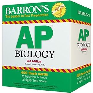 Barron’s AP Biology 3rd Edition Flashcards